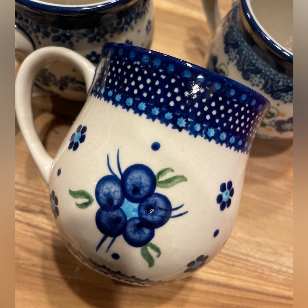 Polish Pottery Bubble Mug